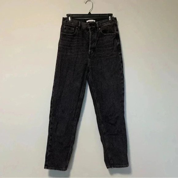 PacSun ultra high rise slim black jeans  button fly - Picture 1 of 7